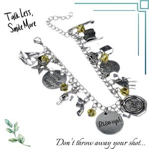 Hamilton theme Charm Bracelet